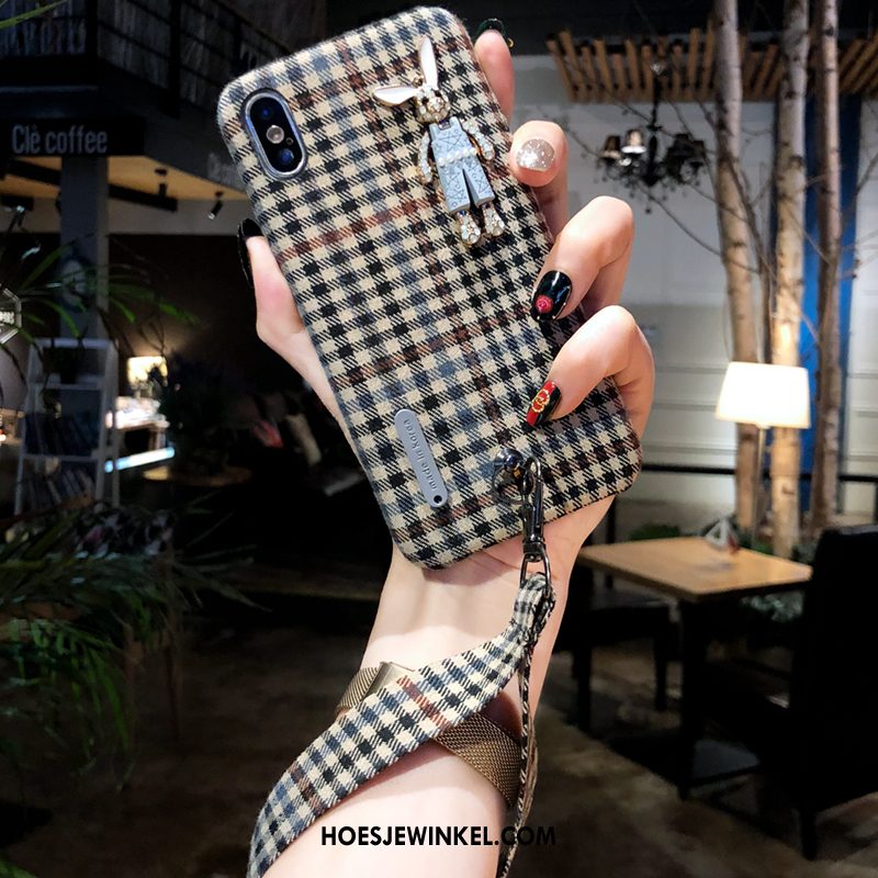 iPhone Xs Max Hoesje Mooie Trendy Merk Hanger, iPhone Xs Max Hoesje Anti-fall Nieuw