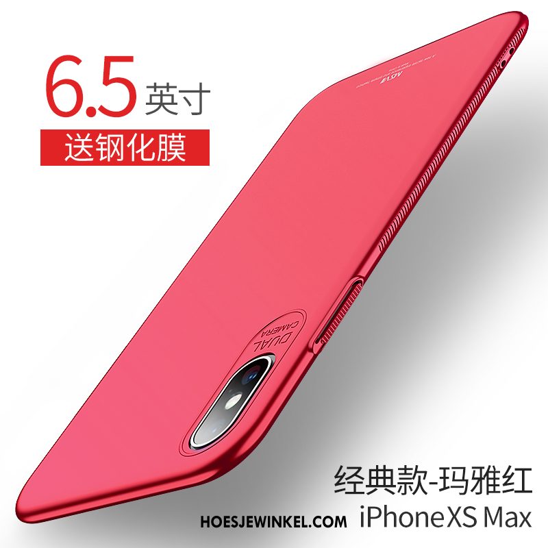 iPhone Xs Max Hoesje Trendy Merk Hoes Anti-fall, iPhone Xs Max Hoesje Mobiele Telefoon Siliconen