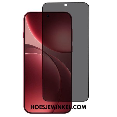 180 Anti-spionage Screenprotector Van Gehard Glas Voor Oppo Find X9 Pro 5g