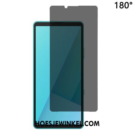 Anti-spionage Screenprotector Van Gehard Glas Voor Sony Xperia 10 Vii