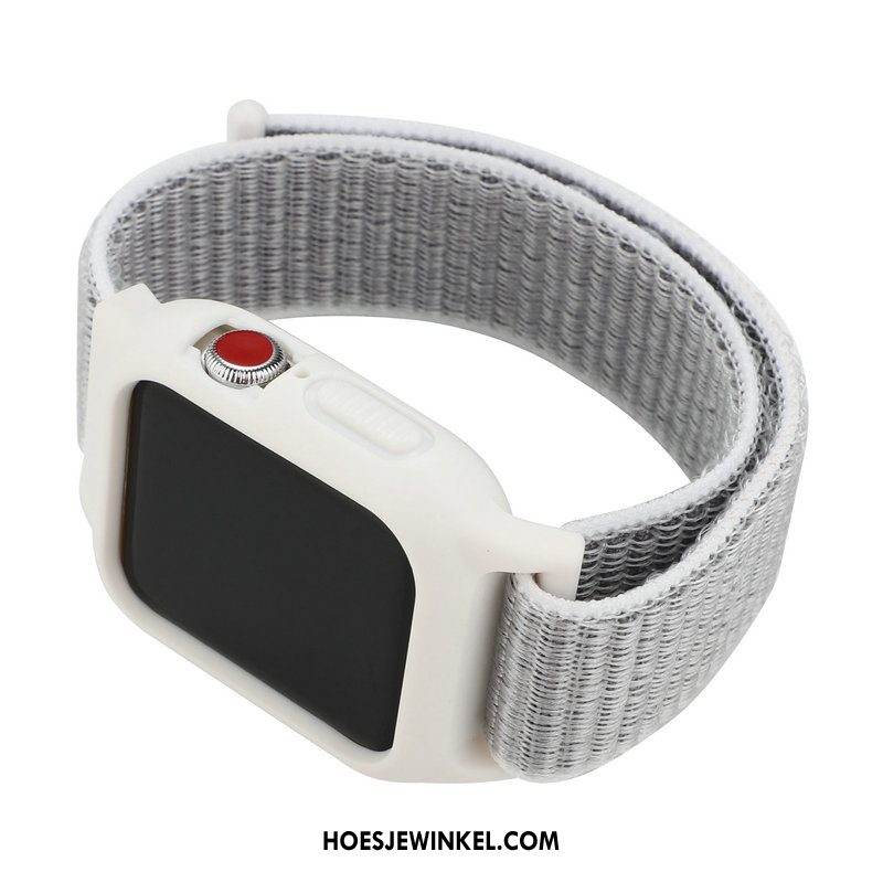 Apple Watch Series 1 Hoesje Nylon Wit Bescherming, Apple Watch Series 1 Hoesje