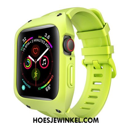 Apple Watch Series 1 Hoesje Siliconen Bescherming Anti-fall, Apple Watch Series 1 Hoesje Sport Groen