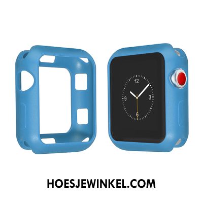Apple Watch Series 1 Hoesje Zacht Bescherming Blauw, Apple Watch Series 1 Hoesje Hoes Siliconen