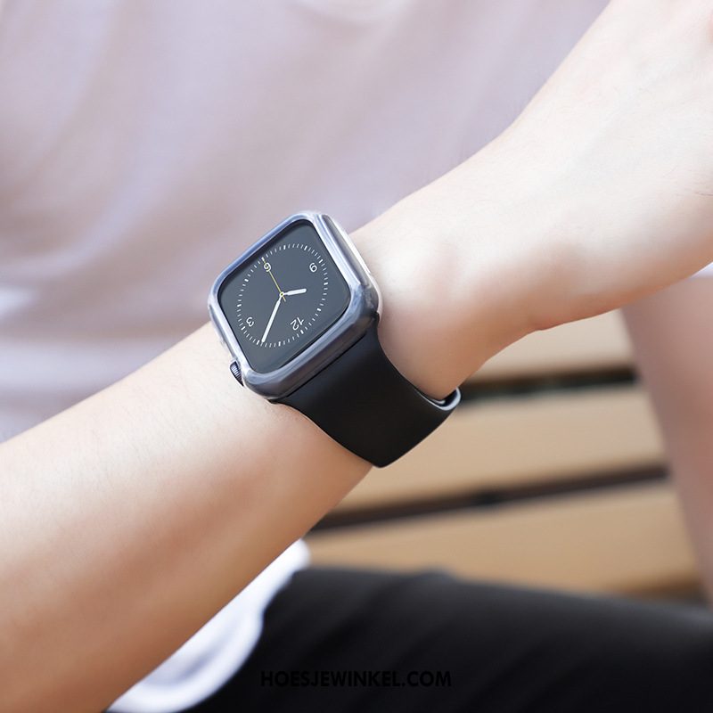 Apple Watch Series 4 Hoesje Bescherming Siliconen Zwart, Apple Watch Series 4 Hoesje Sport Nieuw