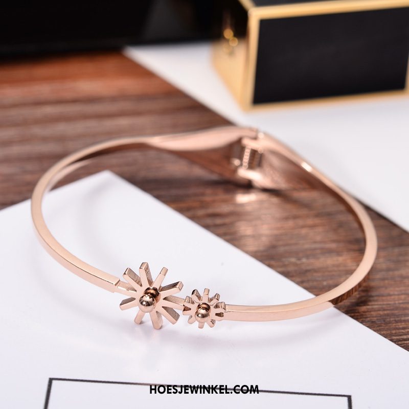 Armbanden Dames Roze Vrouwen Elegante, Armbanden Europa Eenvoudig