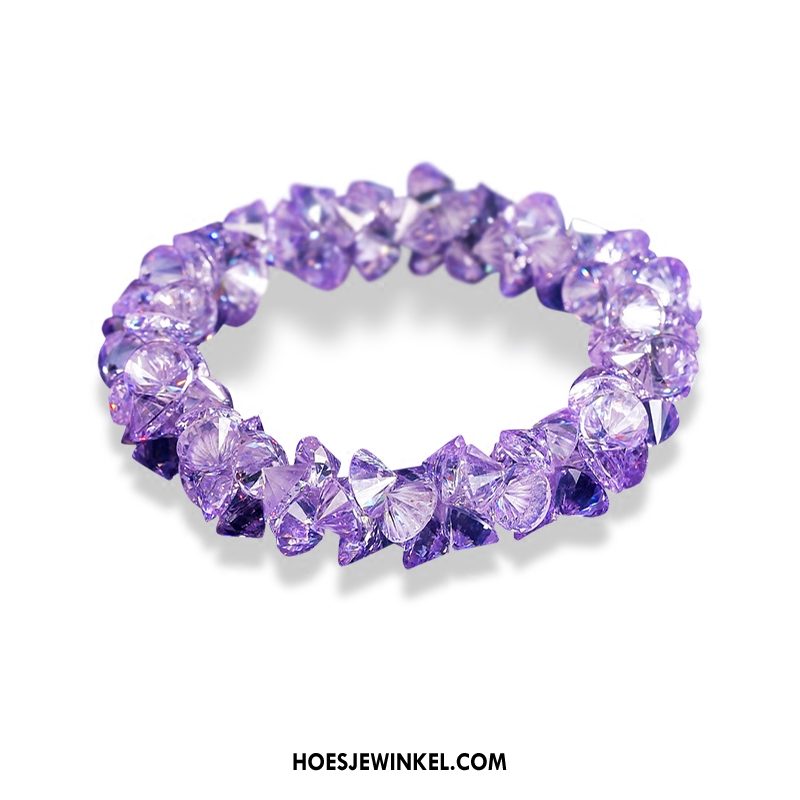 Armbanden Dames Super Purper Verjaardagscadeau, Armbanden Accessoires Vrouwen