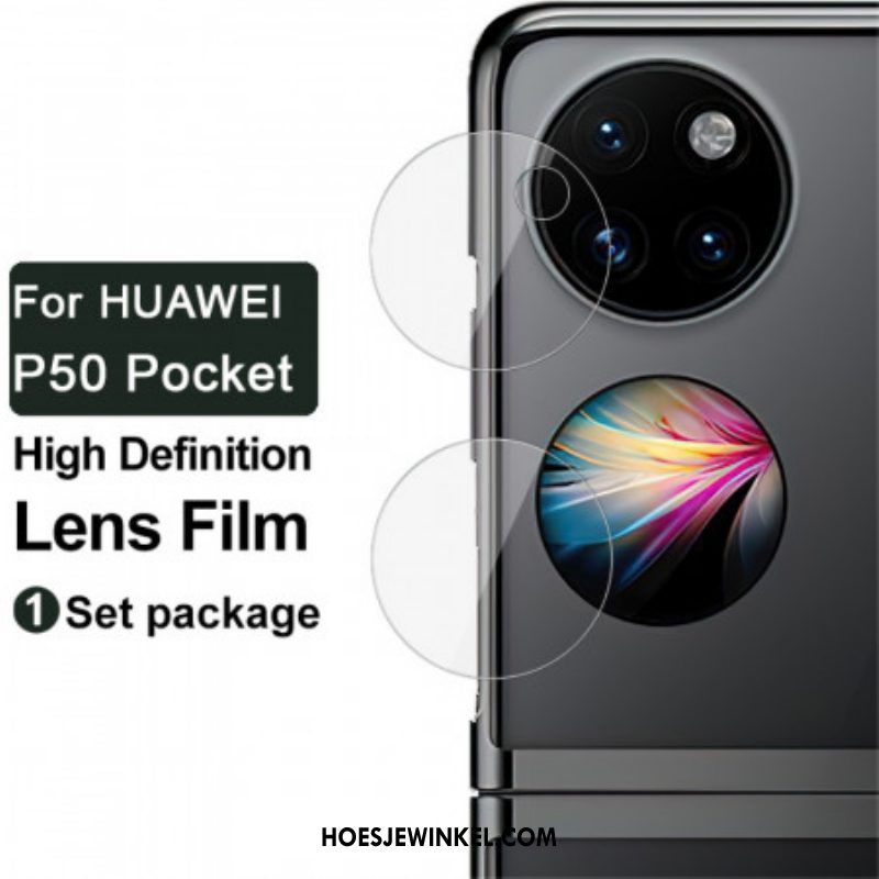 Beschermende Lens Van Gehard Glas Voor Huawei P50 Pocket Imak