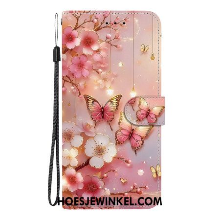 Bescherming Hoesje Oneplus Nord 5 Vlinders En Rozen