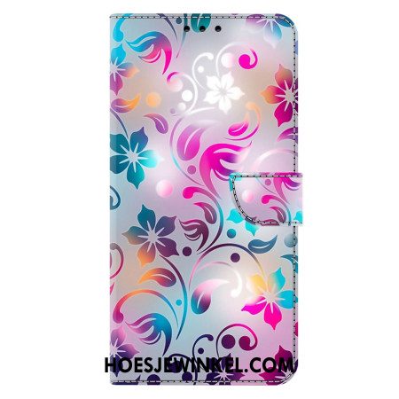 Bescherming Hoesje Samsung Galaxy A17 4g / 5g Handgemaakte Bloemen