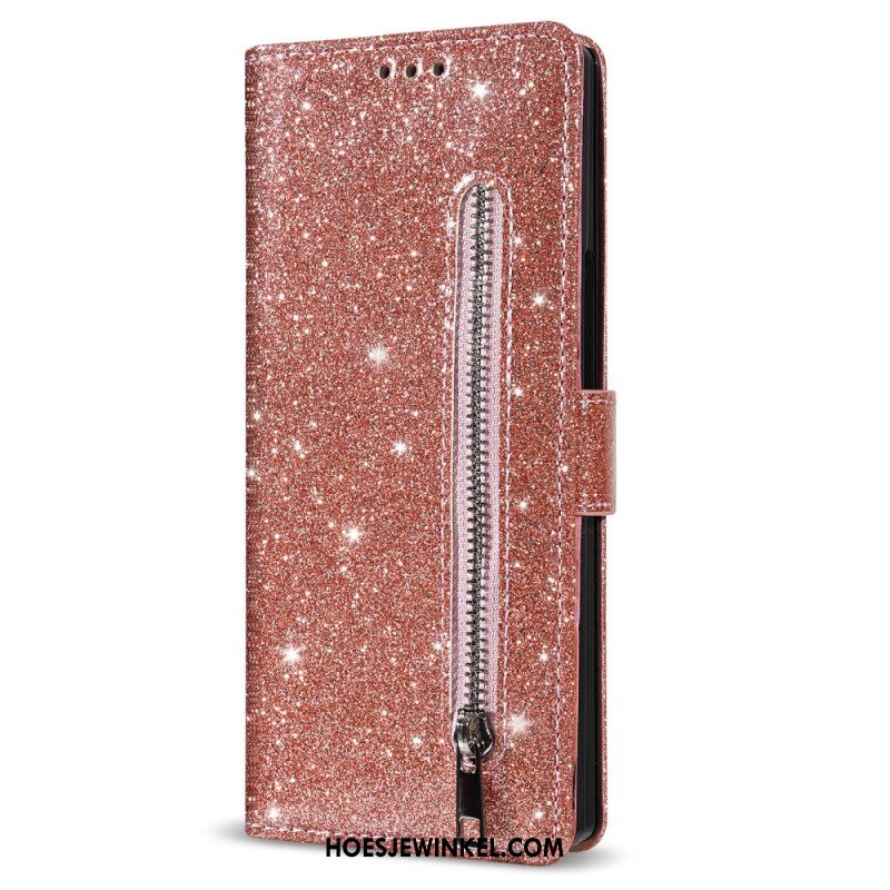 Bescherming Hoesje Samsung Galaxy Z Fold 7 Glitter