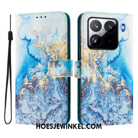 Bescherming Hoesje Xiaomi 15 Pro Oceaanmarmer