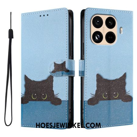 Bescherming Hoesje Xiaomi 15t Pro Zwarte Kat