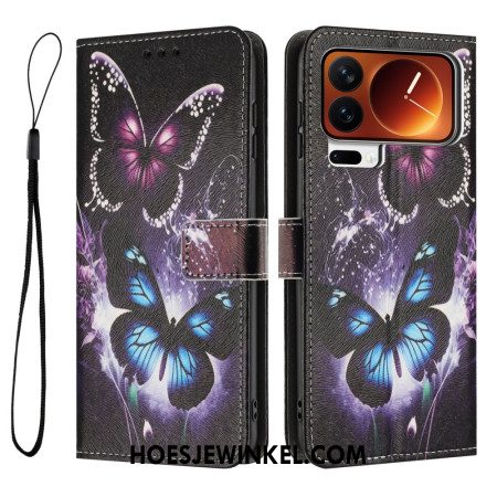 Bescherming Hoesje Xiaomi 17 Pro Twee Vlinders