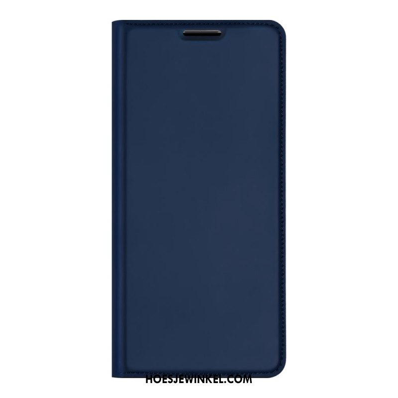 Bescherming Hoesje voor Samsung Galaxy A13 5G / A04s Folio-hoesje Geborstelde Koolstofvezel