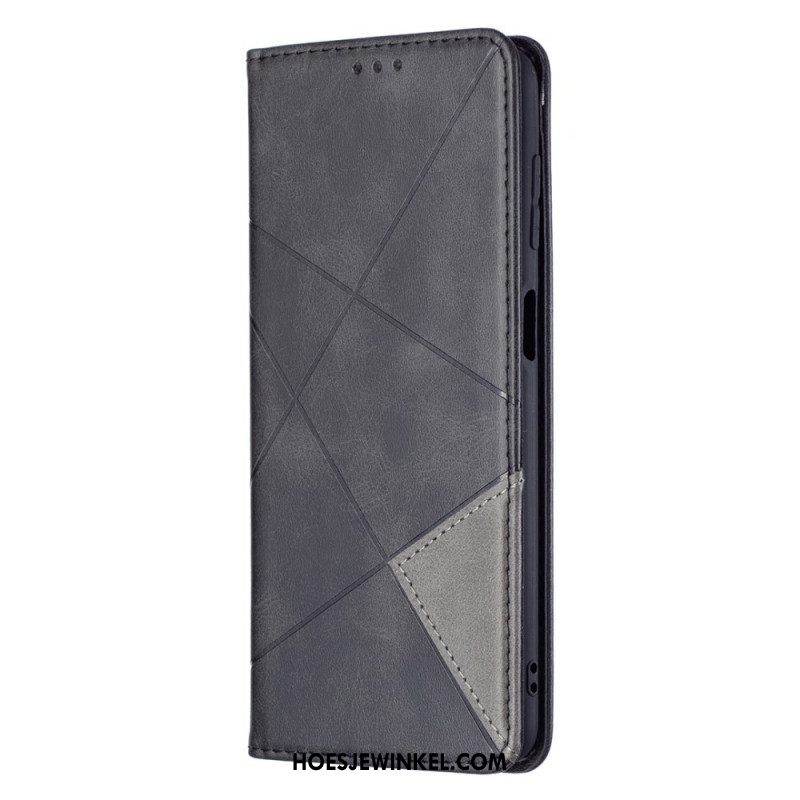 Bescherming Hoesje voor Samsung Galaxy M52 5G Folio-hoesje Patroon Van Imitatieleer