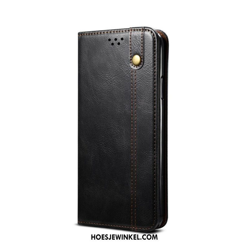 Bescherming Hoesje voor Samsung Galaxy S20 Plus / S20 Plus 5G Folio-hoesje Gewaxt Kunstleer