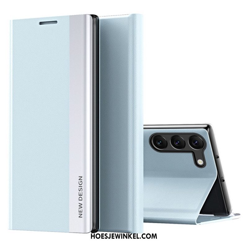 Bescherming Hoesje voor Samsung Galaxy S23 5G Folio-hoesje Nieuw Ontwerp
