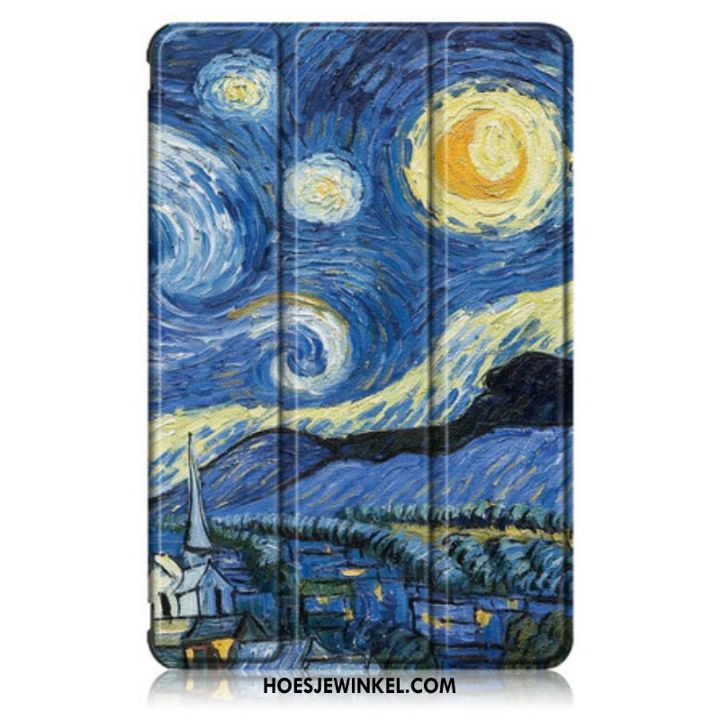 Bescherming Hoesje voor Samsung Galaxy Tab S7 FE Verbeterde Van Gogh