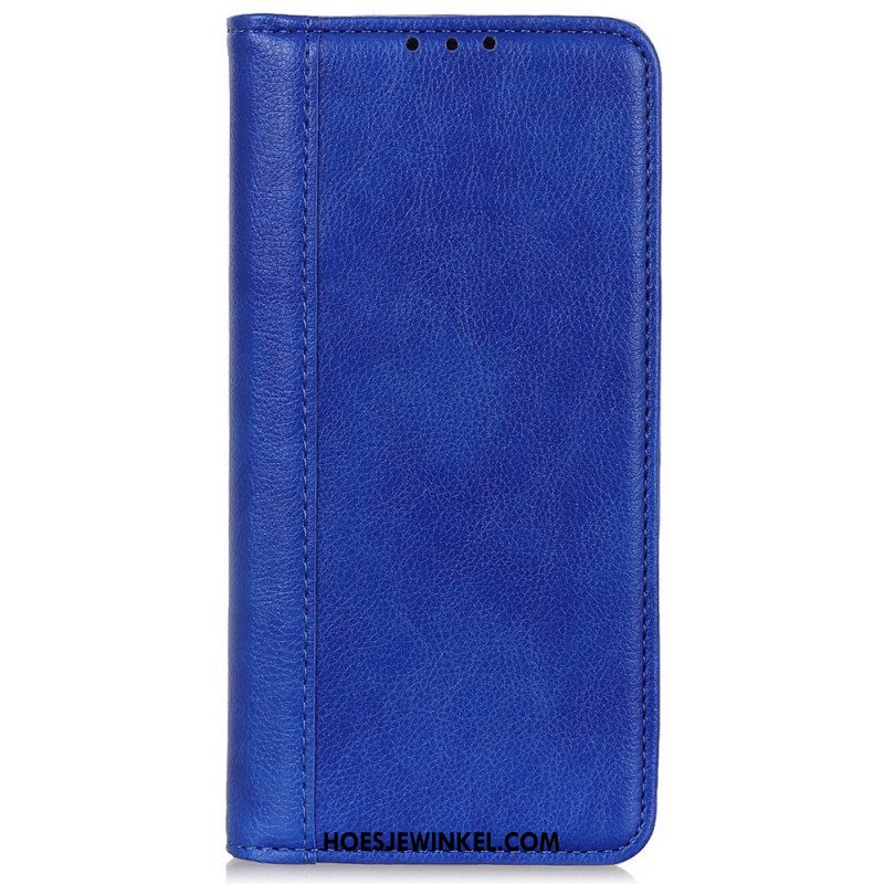 Bescherming Hoesje voor Sony Xperia Pro-I Folio-hoesje Elegantie Split Litchi Leer