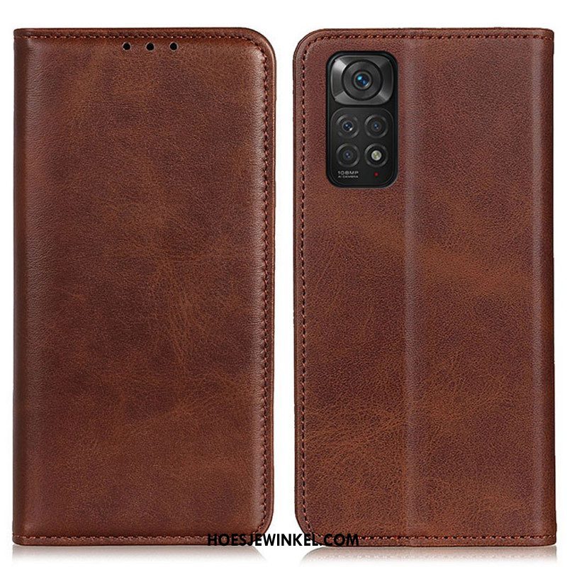 Bescherming Hoesje voor Xiaomi Redmi Note 11 / 11S Folio-hoesje Elegantie Splitleer