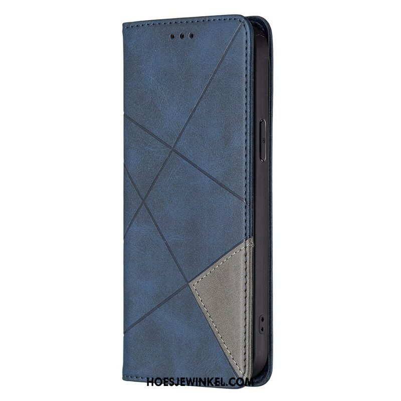 Bescherming Hoesje voor iPhone 13 Pro Max Folio-hoesje Artistieke Stijl