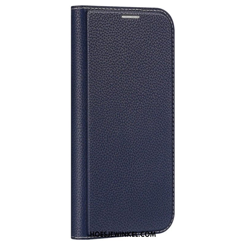 Bescherming Hoesje voor iPhone 14 Plus Folio-hoesje Dubbele Kaarthouder Dux Ducis