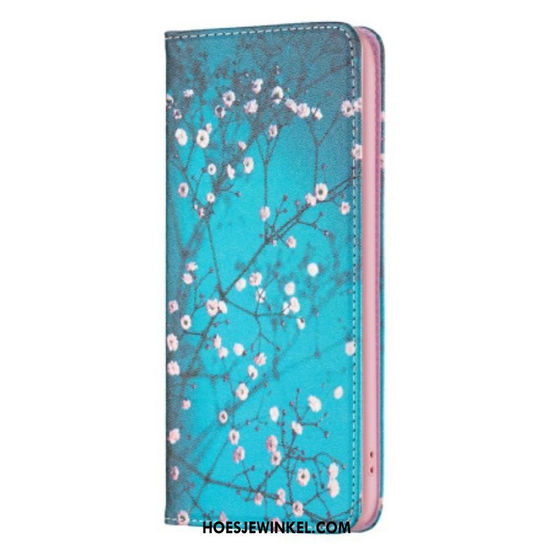 Bescherming Hoesje voor iPhone 14 Pro Folio-hoesje Floraliën