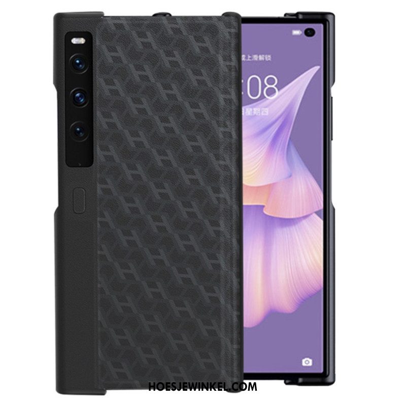 Case Hoesje Huawei Mate XS 2 Telefoonhoesje H-patroon