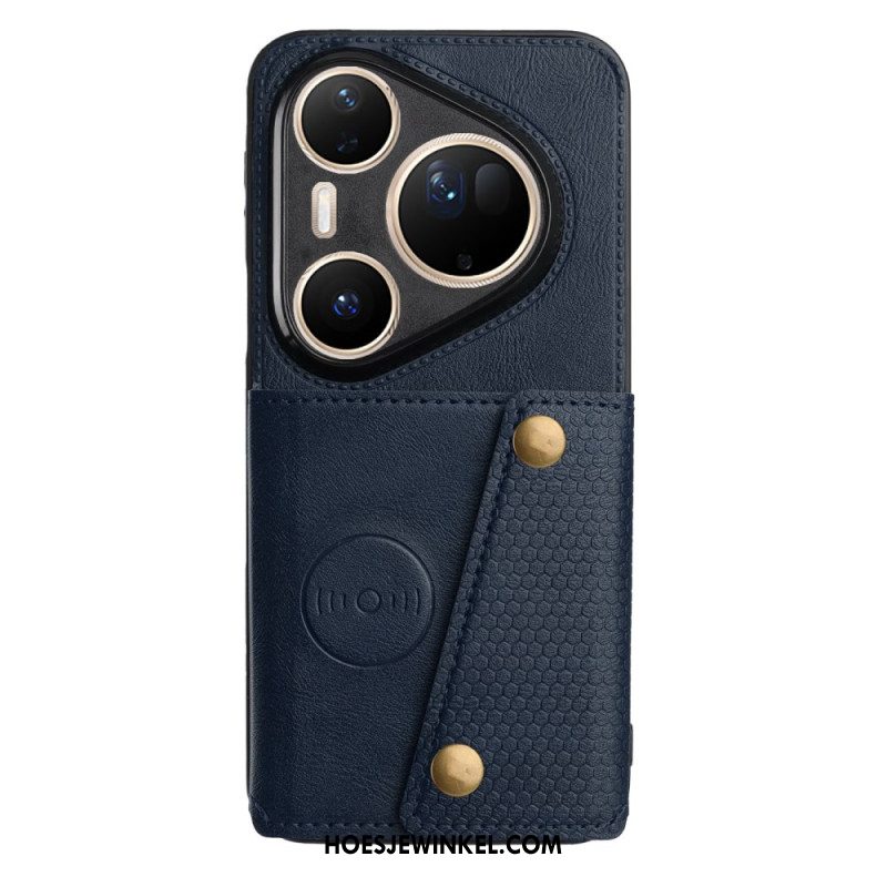 Case Hoesje Huawei Pura 80 Ultra Telefoonhoesje Kaarthouder Met Lederlook