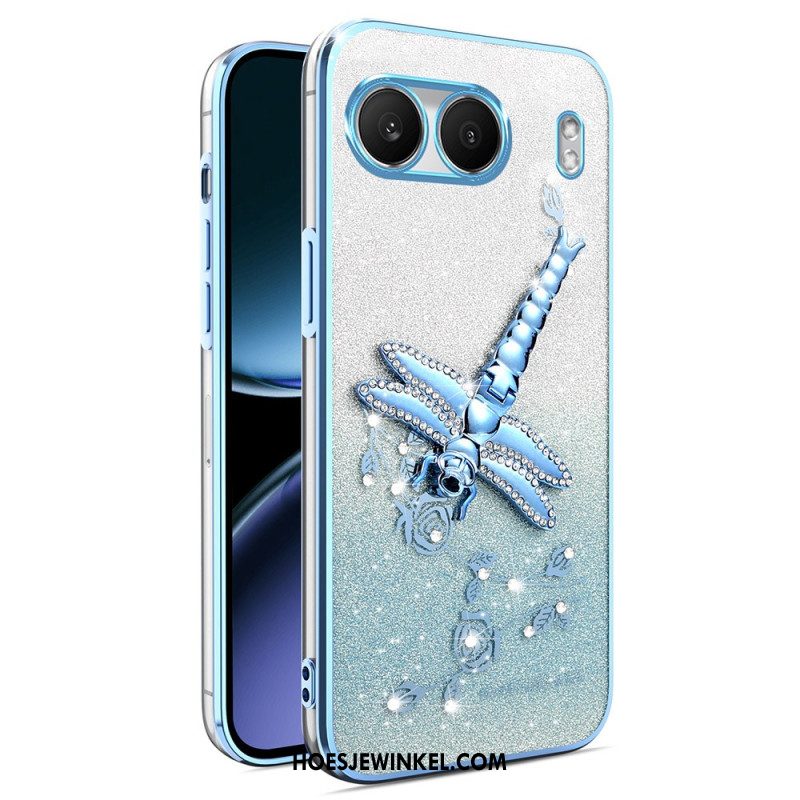 Case Hoesje Oneplus Nord 4 Telefoonhoesje Kadem Libellenhouder