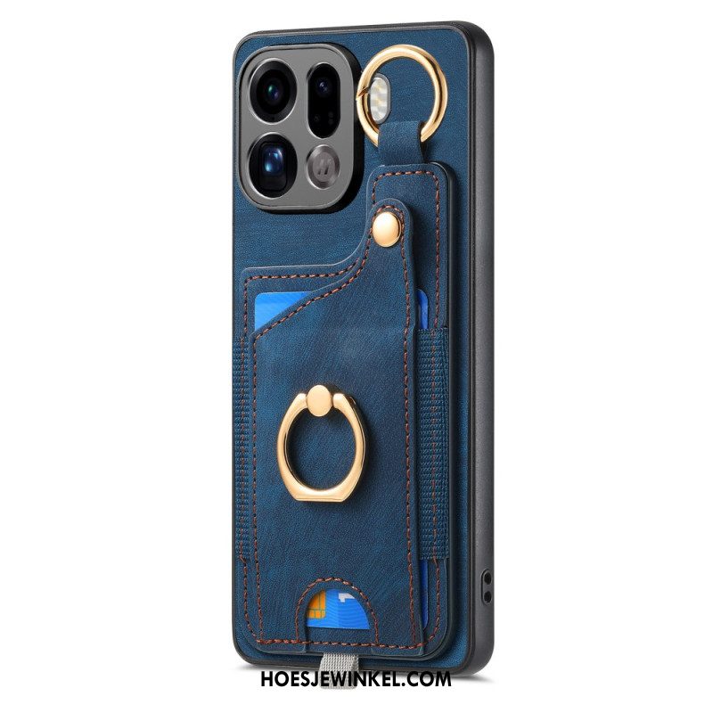 Case Hoesje Oppo Find X9 Pro 5g Telefoonhoesje Kaarthouder En Ringhouder