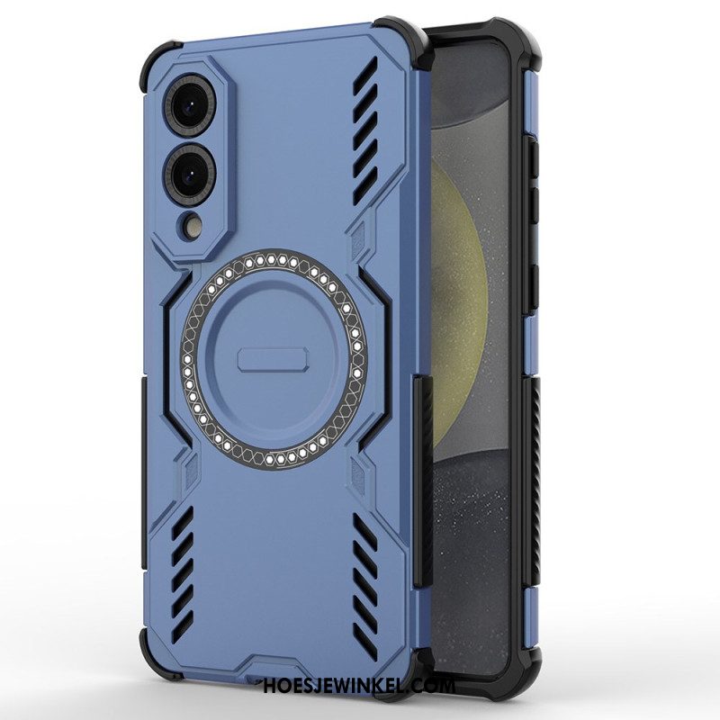 Case Hoesje Samsung Galaxy S25 5g Edge Telefoonhoesje Ademend Pantser