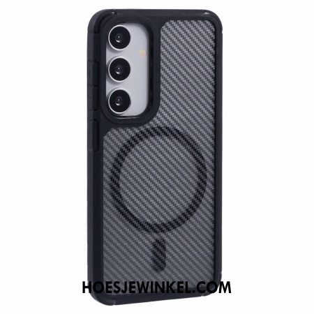 Case Hoesje Samsung Galaxy S25 5g Telefoonhoesje Magsafe-compatibel