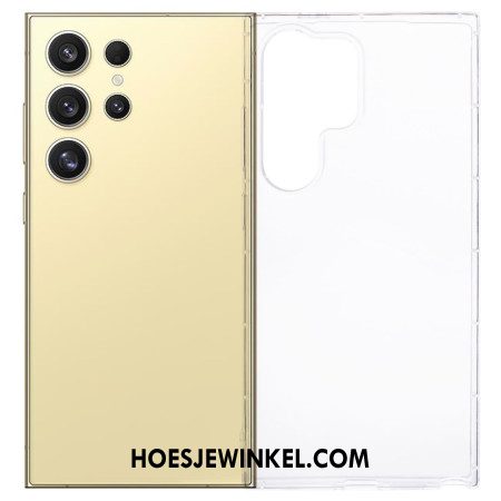 Case Hoesje Samsung Galaxy S25 Ultra 5g Telefoonhoesje Transparant Met Airbag