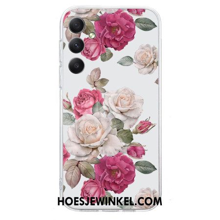 Case Hoesje Samsung Galaxy S26 Telefoonhoesje Pioenrozen