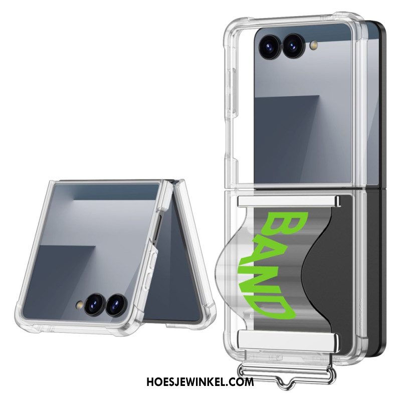 Case Hoesje Samsung Galaxy Z Flip 7 Telefoonhoesje Gkk Multifunctionele Band