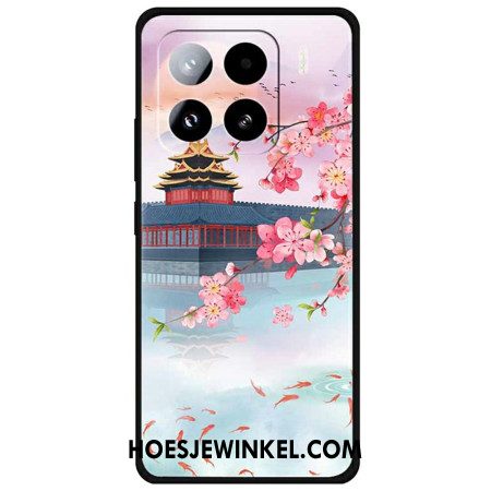 Case Hoesje Xiaomi 15 Pro Telefoonhoesje Oude Toren En Vis