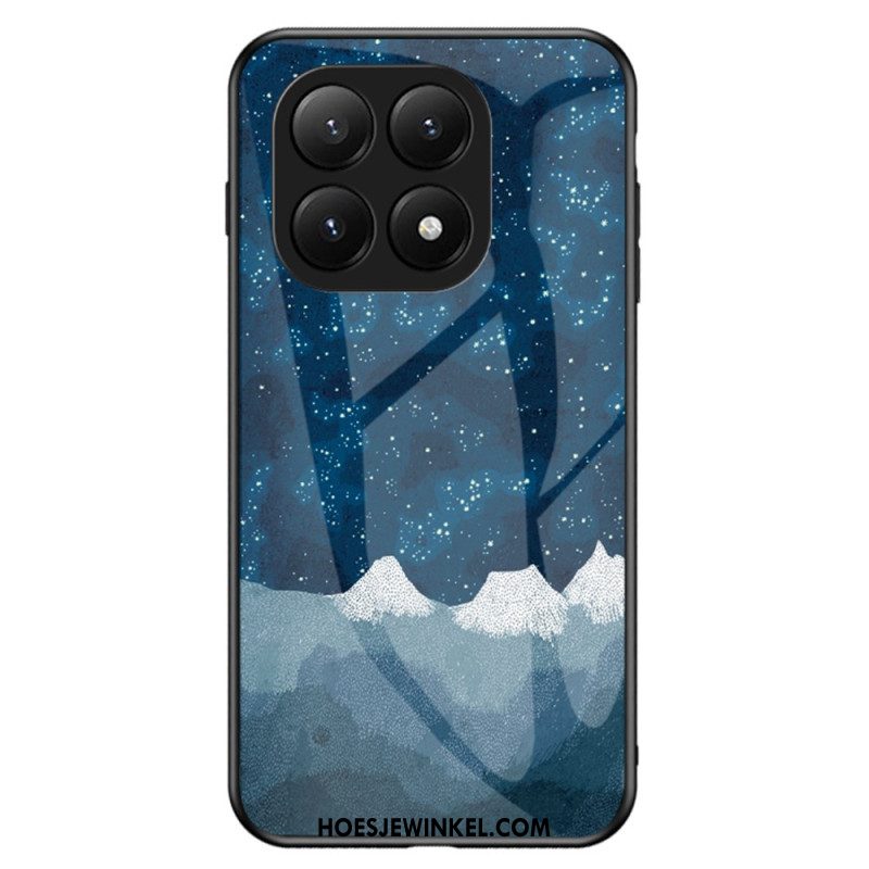 Case Hoesje Xiaomi 15t Pro Telefoonhoesje Hemelsblauw Gehard Glas