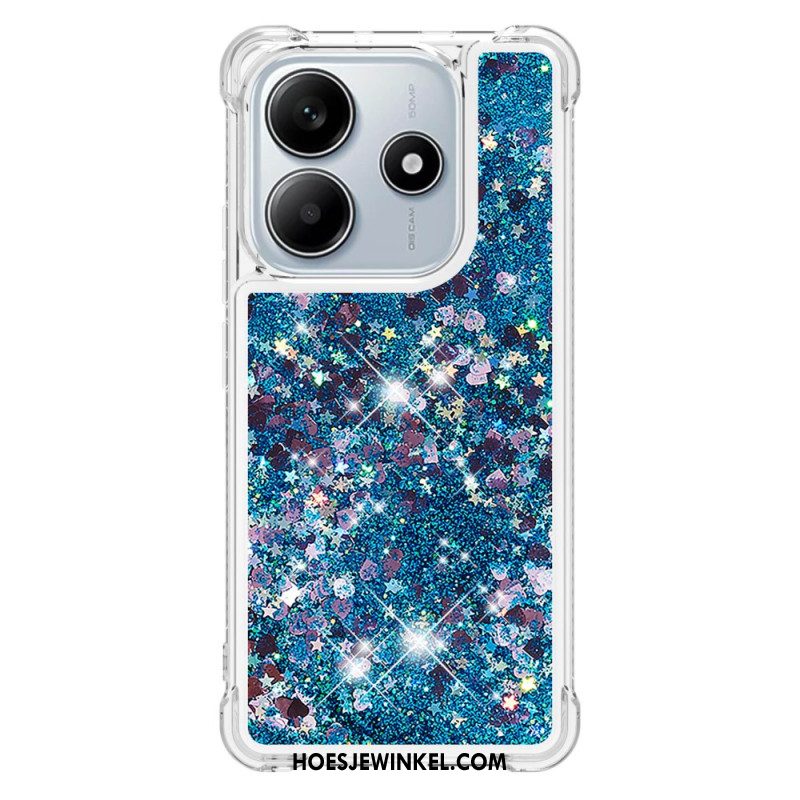 Case Hoesje Xiaomi Redmi Note 14 4g Telefoonhoesje Glitter