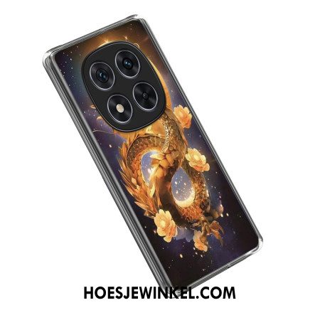 Case Hoesje Xiaomi Redmi Note 14 Pro 4g Telefoonhoesje Gouden Draak