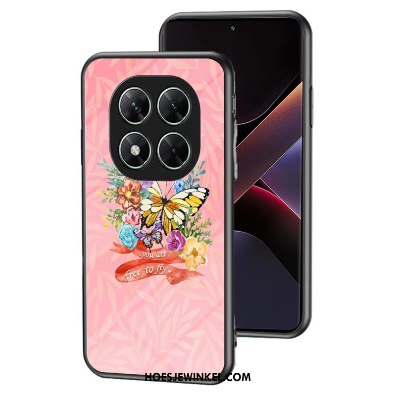 Case Hoesje Xiaomi Redmi Note 14 Pro 5g Telefoonhoesje Vlinderserie