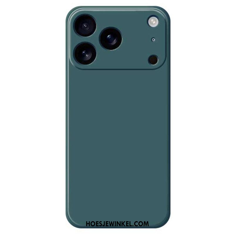 Case Hoesje iPhone 17 Pro Max Telefoonhoesje Vloeibare Siliconen