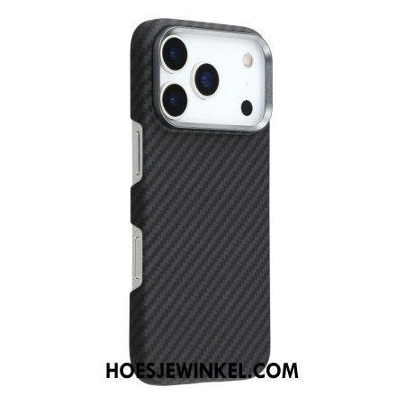 Case Hoesje iPhone 17 Pro Telefoonhoesje Magsafe En Metalen Lensframe
