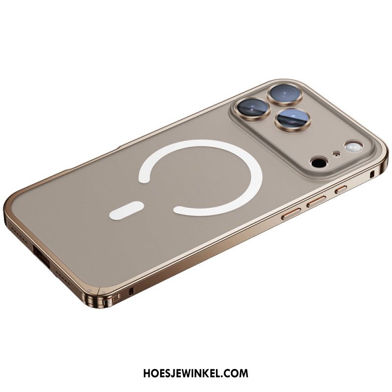 Case Hoesje iPhone 17 Pro Telefoonhoesje Magsafe-compatibel Met Veiligheidsslot