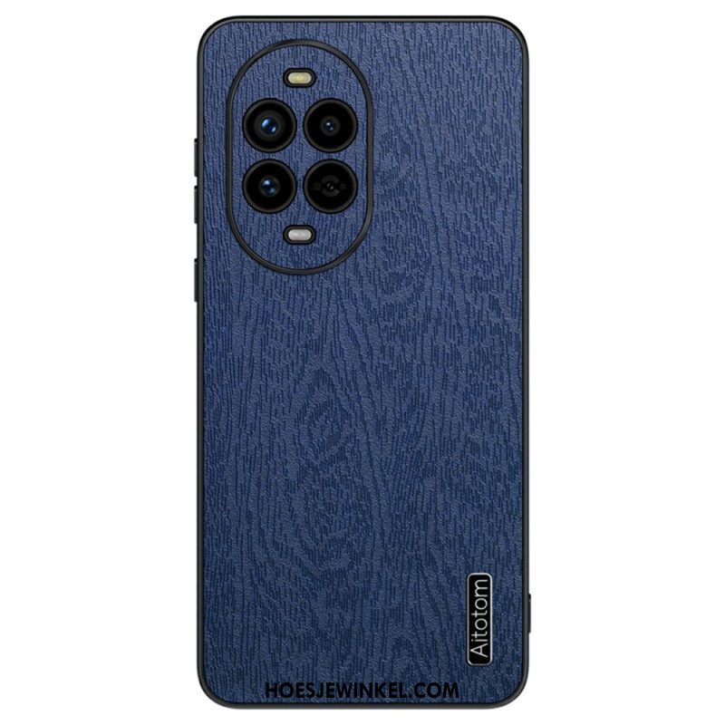 Cover Hoesje Huawei Nova 13 Pro Telefoonhoesje Houtnerf-effect