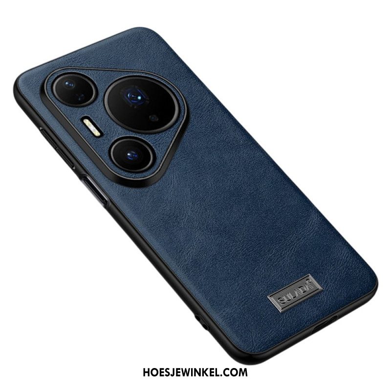 Cover Hoesje Huawei Pura 80 Pro Telefoonhoesje Sulada Lederlook