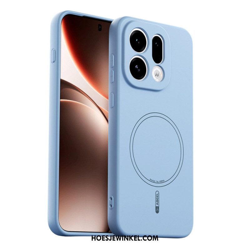 Cover Hoesje Oppo Find X9 5g Telefoonhoesje Abeel Vloeibare Siliconen Magsafe