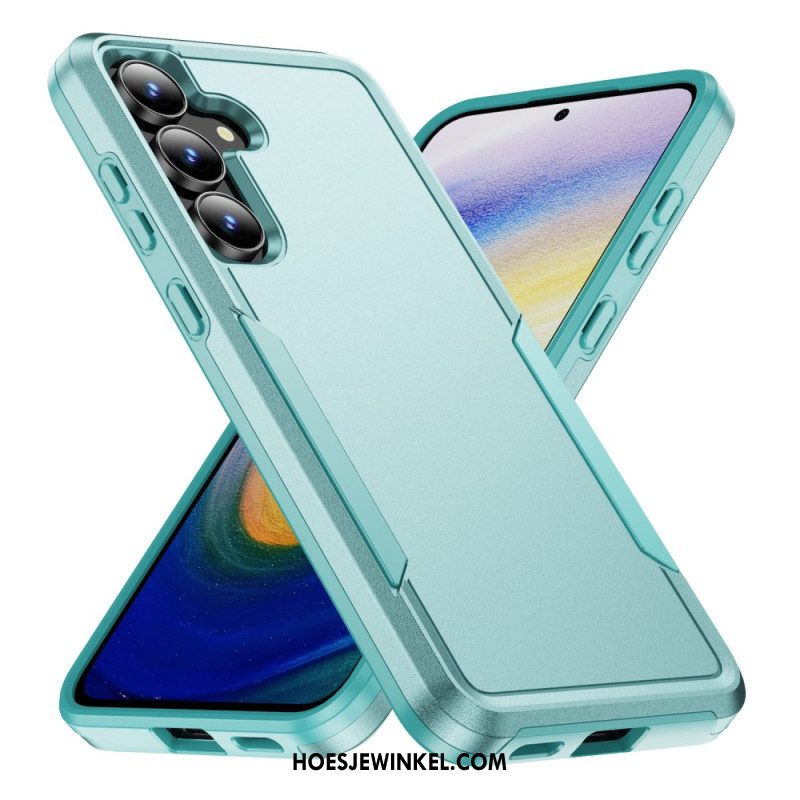 Cover Hoesje Samsung Galaxy S25 Fe Telefoonhoesje Metaaleffect