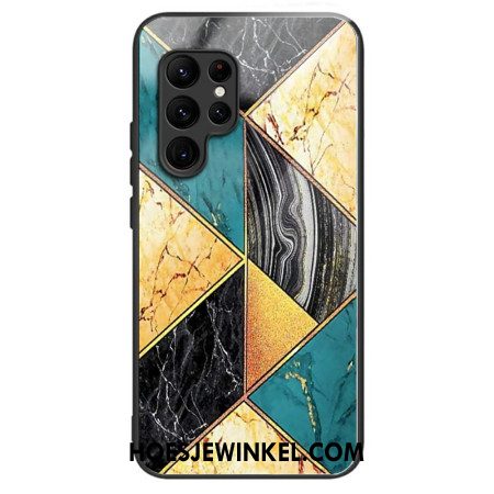 Cover Hoesje Samsung Galaxy S25 Ultra 5g Telefoonhoesje Kleurrijk Marmer