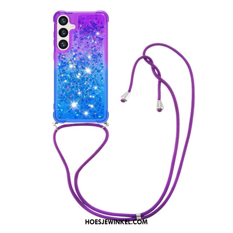 Cover Hoesje Samsung Galaxy S26 Telefoonhoesje Gradient Pailletten